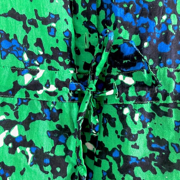 Nué Notes Green Print Koda Cotton Dress - Picture 8 of 12